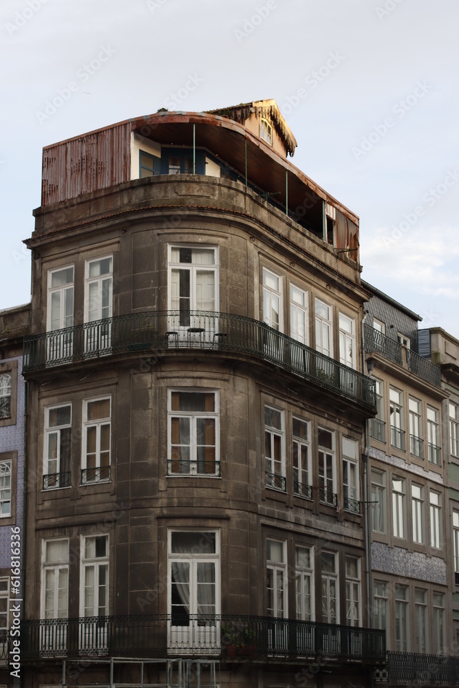 Architecture in the old town of Porto, Portugal Architecture in the old town of Porto, Portugal