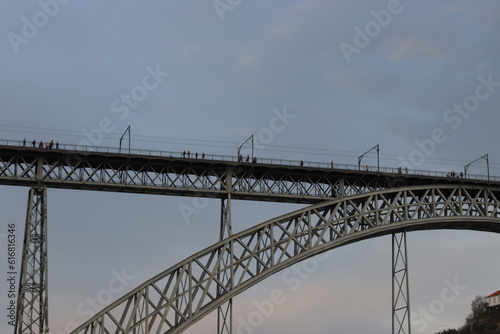 Iron bridge in Porto, Portugal © Laiotz