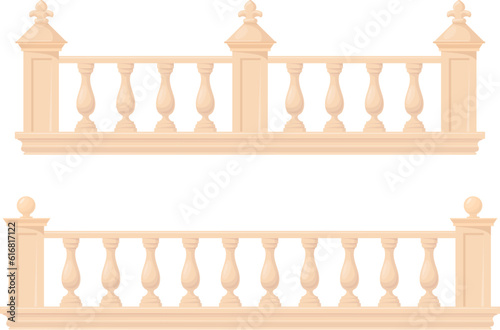 Canvas Print Marble banister