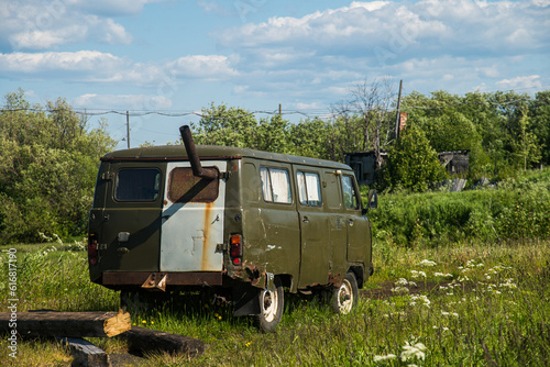 to the car is a sealed metal stove pipe for heating and cooking in the car