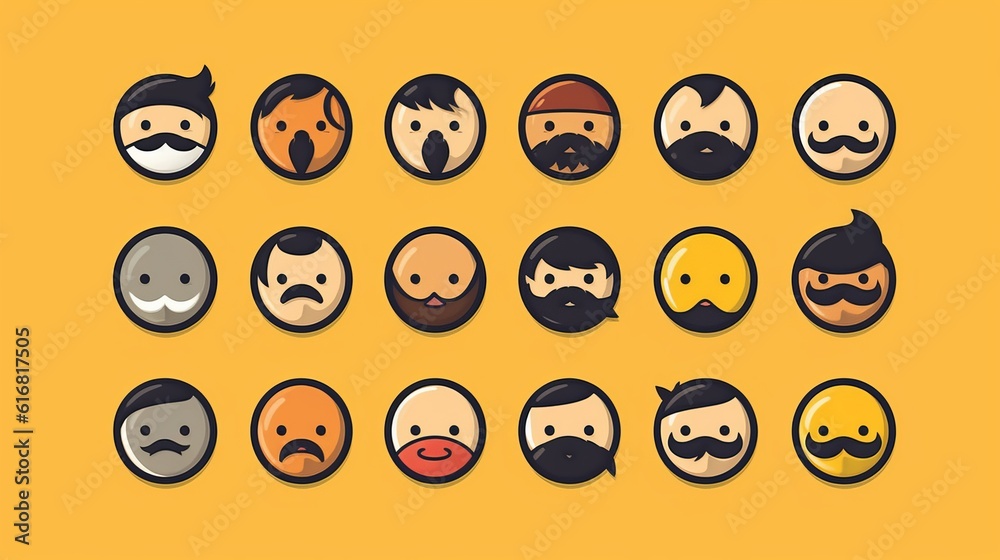 Emoticon, Emoji big set with faces and animals. Happy holiday and laughing emoticons 3d rendering background, social media and communications concept. Generative AI
Emoticon, Emoji big set with faces and animals. Happy holiday and laughing emoticons 3d rendering background, social media and communications concept. Generative AI
