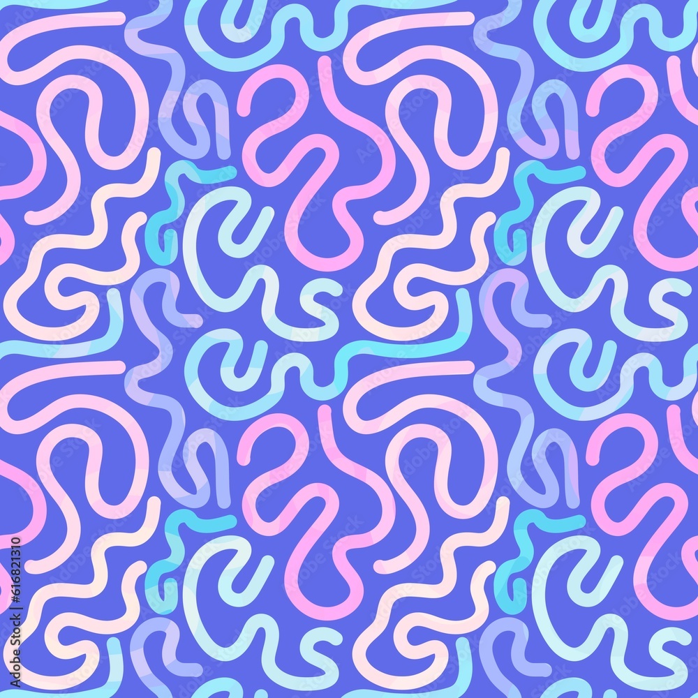 Abstract summer stripes seamless festive ribbons pattern for wrapping paper and fabrics and linens and kids Abstract summer stripes seamless festive ribbons pattern for wrapping paper and fabrics and linens and kids