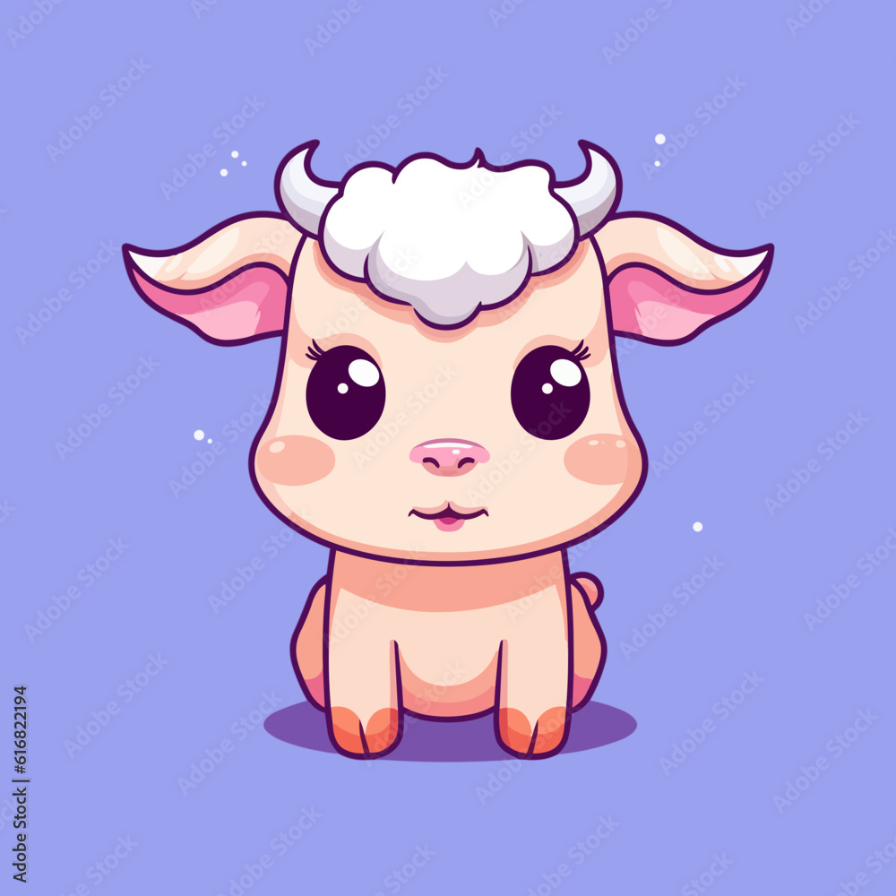 Cute Cartoon Cow: Adorable Bovine Illustration for Children's Books, Nursery Decor, and Farm-Themed Designs Cute Cartoon Cow: Adorable Bovine Illustration for Children's Books, Nursery Decor, and Farm-Themed Designs