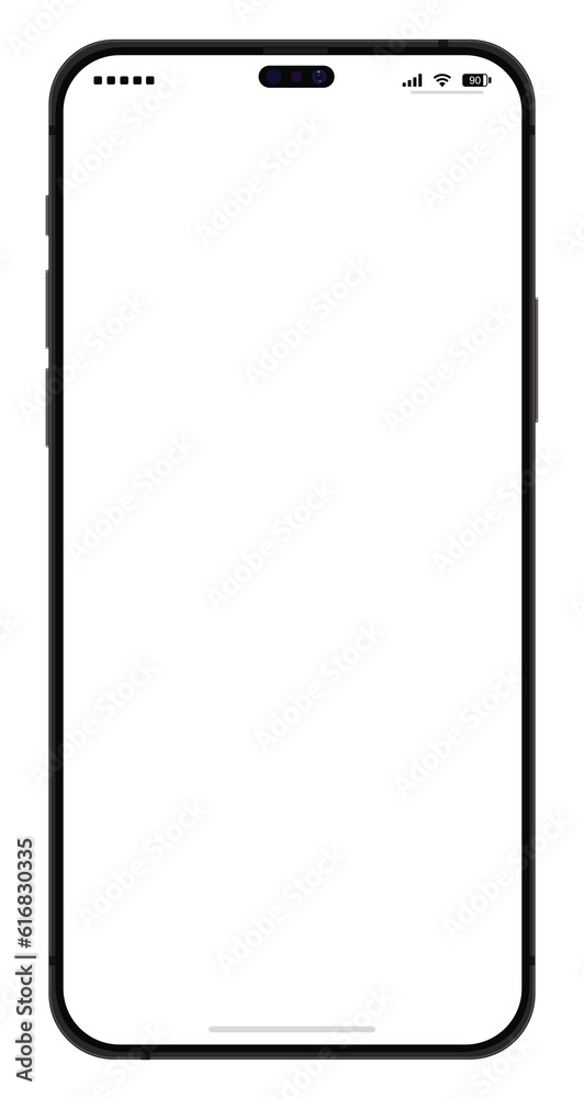 New Phone 2023 black - portrait, dynamic island, statusbar, buttons
New Phone 2023 black - portrait, dynamic island, statusbar, buttons