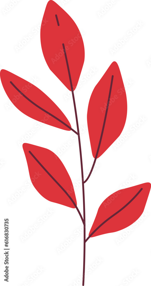 Branch With Leaves