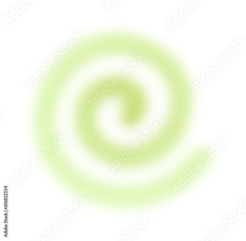 Blurred Spiral Shape