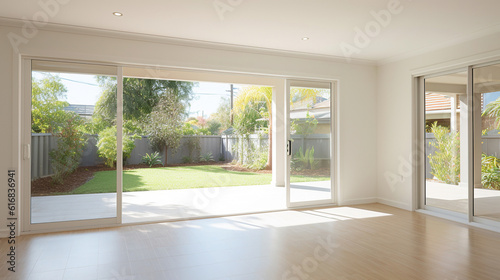 Empty living room