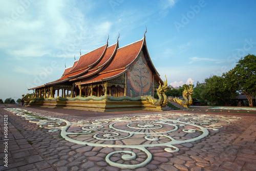 Sirindhorn Wararam Phu Prao Temple (Wat Phu Prao)in Ubon Ratchathani Province, Thailand. photo