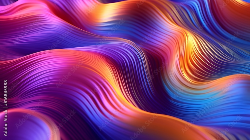 Colorful wavy lines on a background Colorful wavy lines on a background