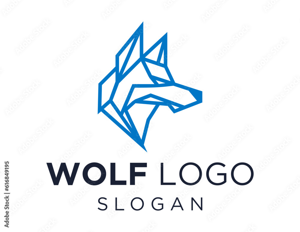 Logo design about Wolf on a white background. made using the CorelDraw application. Logo design about Wolf on a white background. made using the CorelDraw application.