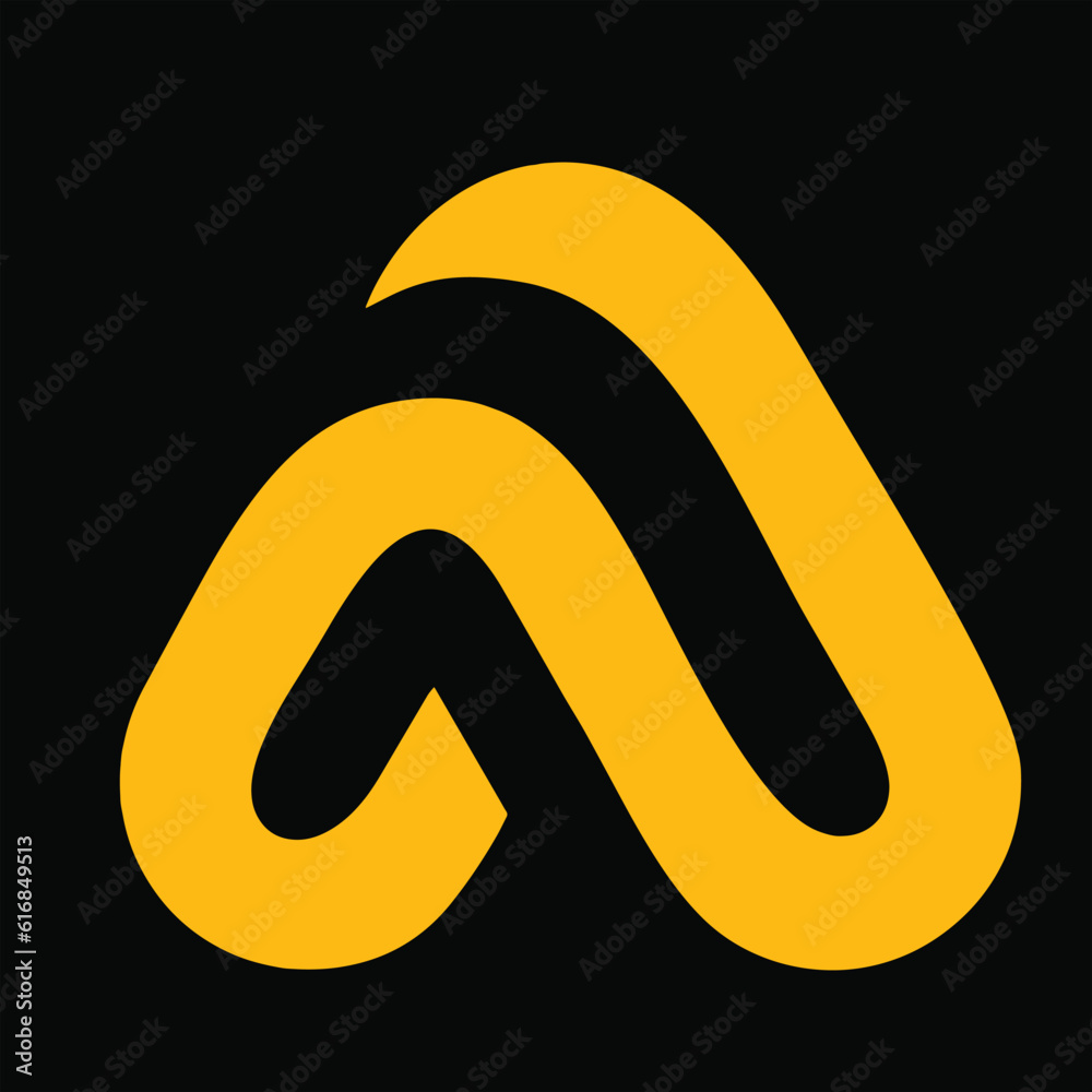 Fototapeta premium Letter A Logo Vector illustration Artwork