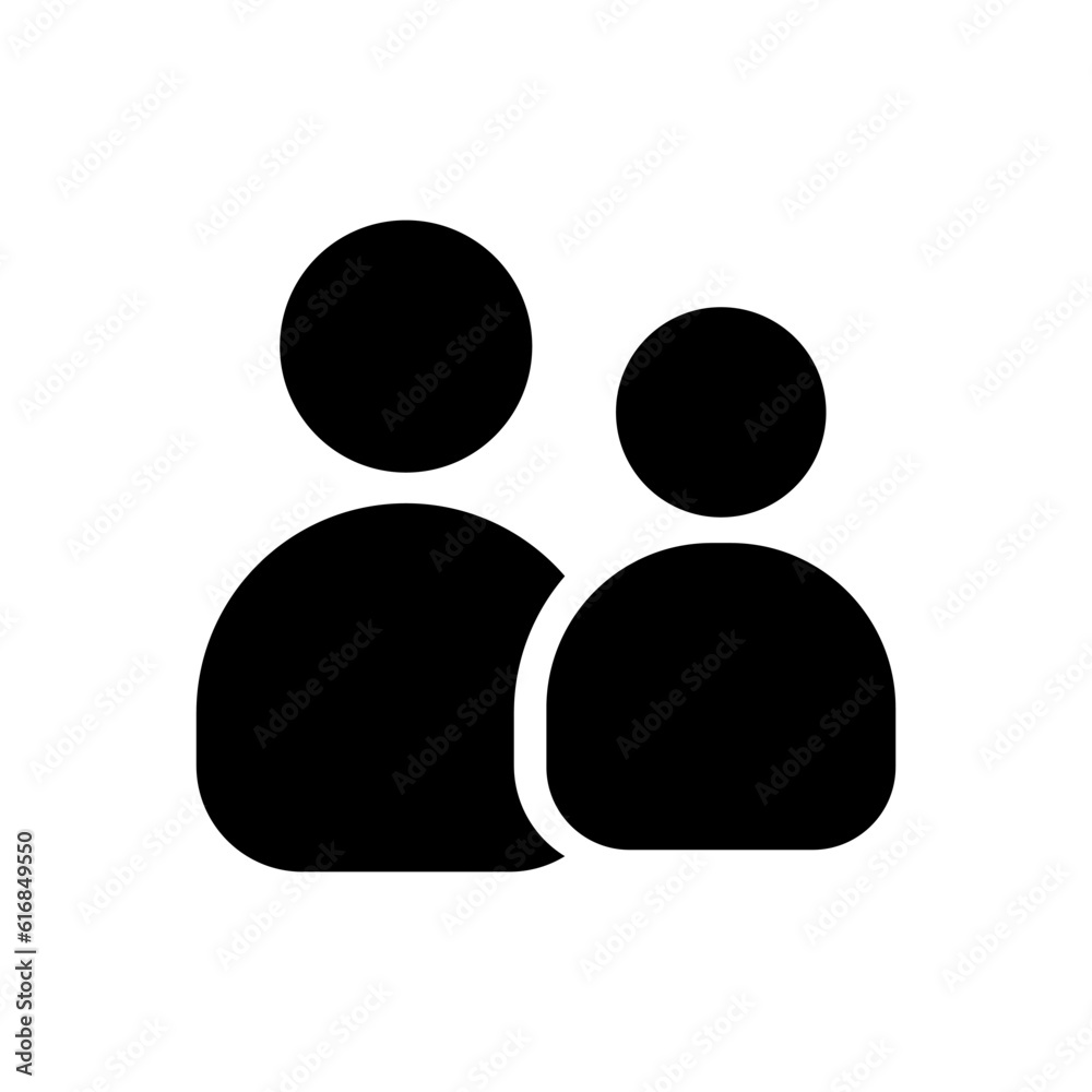 Two men avatar. Vector illustration. stock image. Two men avatar. Vector illustration. stock image.
