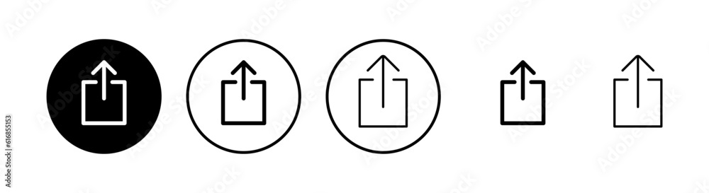 Upload icons set. Upload sign icon. Upload button. Load symbol. Upload icons set. Upload sign icon. Upload button. Load symbol.