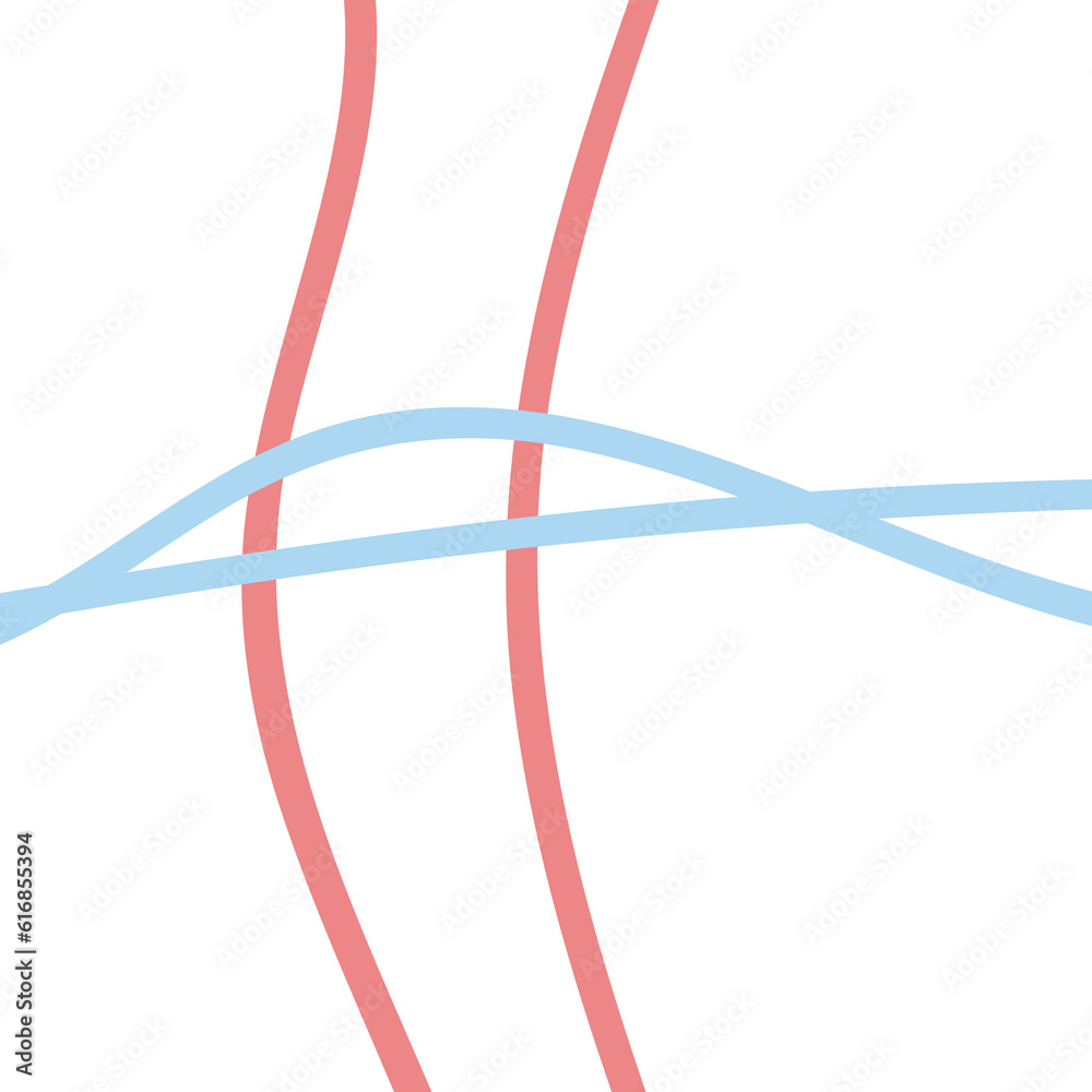 Pastel red and blue grid lines background Pastel red and blue grid lines background