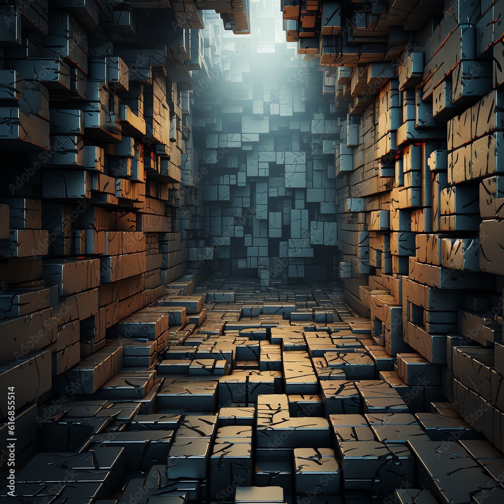 Obraz premium Cognitive dissonance background