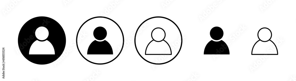 people icons set. person icon. User vector icon people icons set. person icon. User vector icon