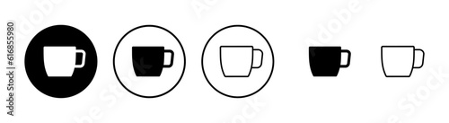 Free Download Coffee cup icons set. Coffee cup icon. Coffee vector icon. Tea - GFXLoad