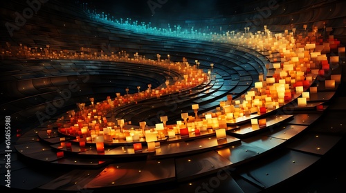 The rhythm of relativity background wallpaper