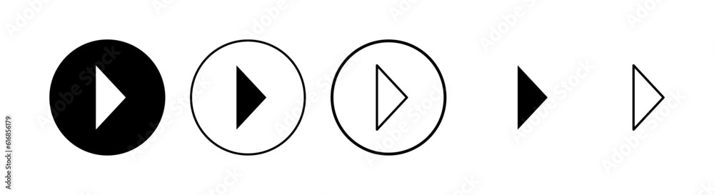 Arrow icons set. Arrow symbol. Arrow vector icon Arrow icons set. Arrow symbol. Arrow vector icon