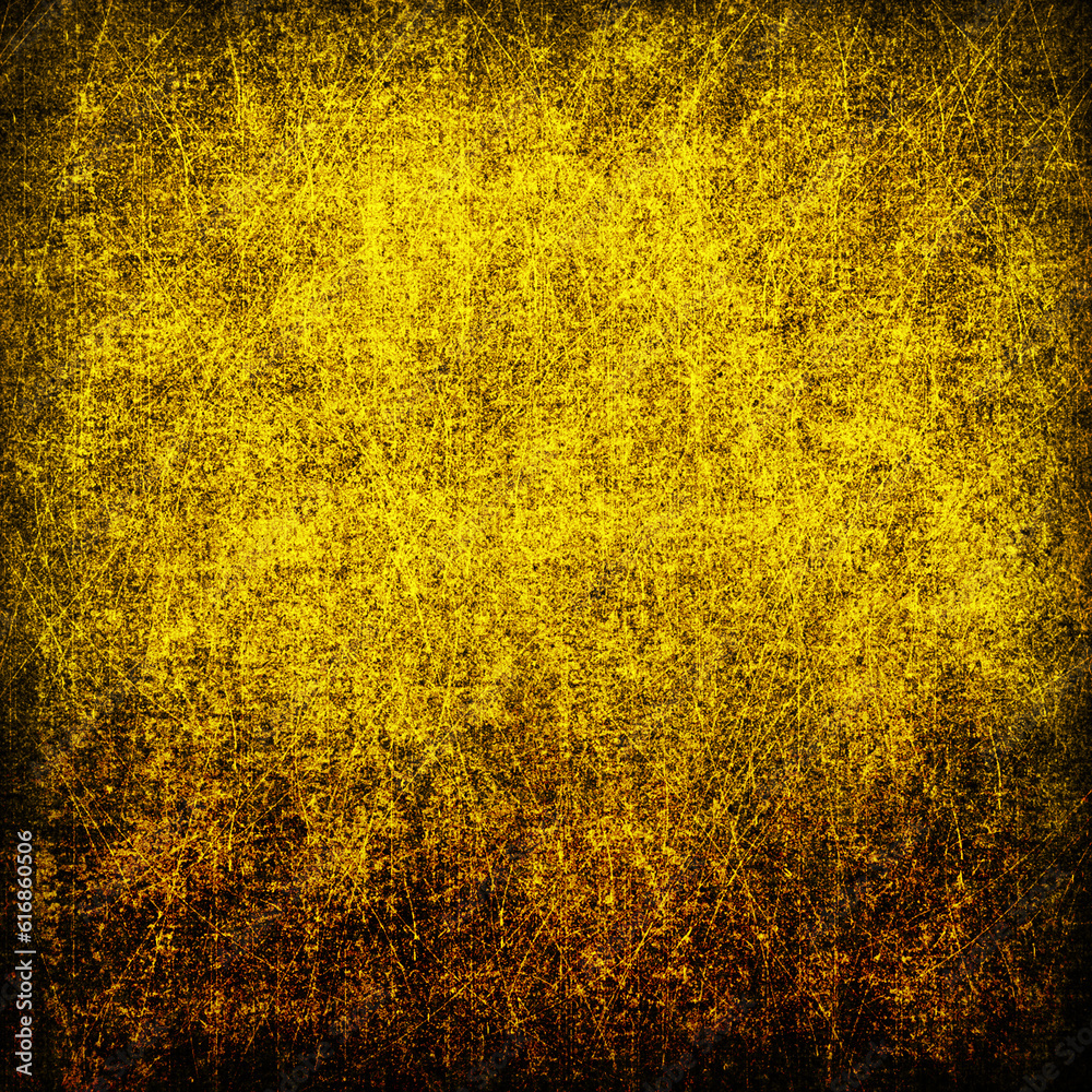 Yellow grunge wall for texture background Yellow grunge wall for texture background
