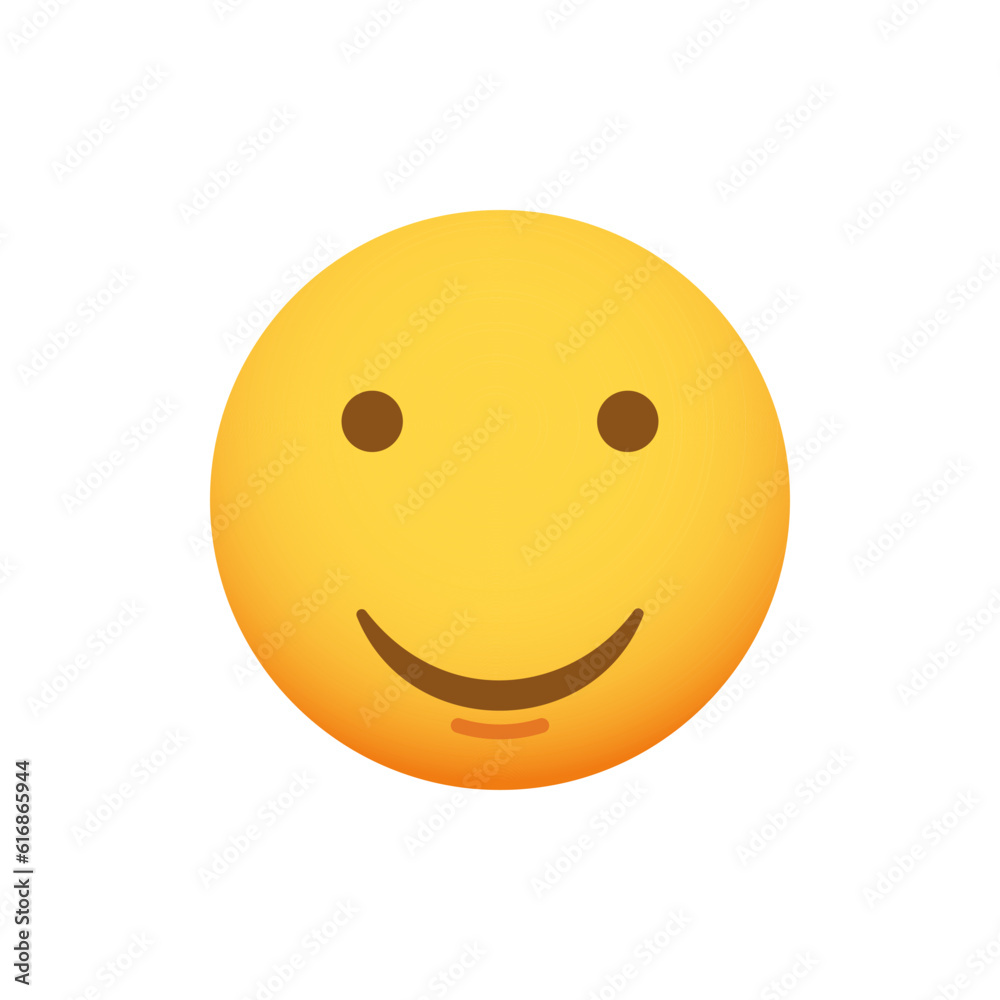 Smiley face. Vector smiling emoticon emoji icon Smiley face. Vector smiling emoticon emoji icon