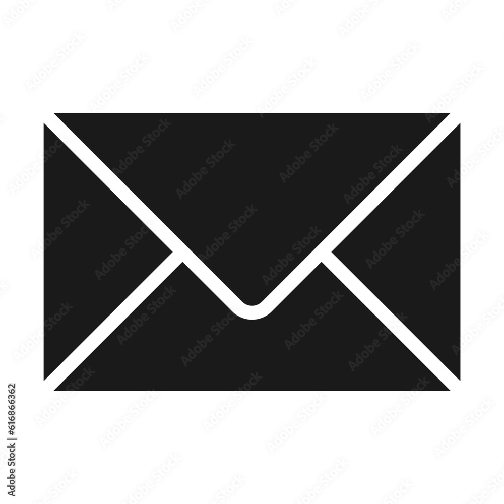 Email envelope icon vector illustration for graphic design, logo, web site, social media, mobile app, ui Email envelope icon vector illustration for graphic design, logo, web site, social media, mobile app, ui