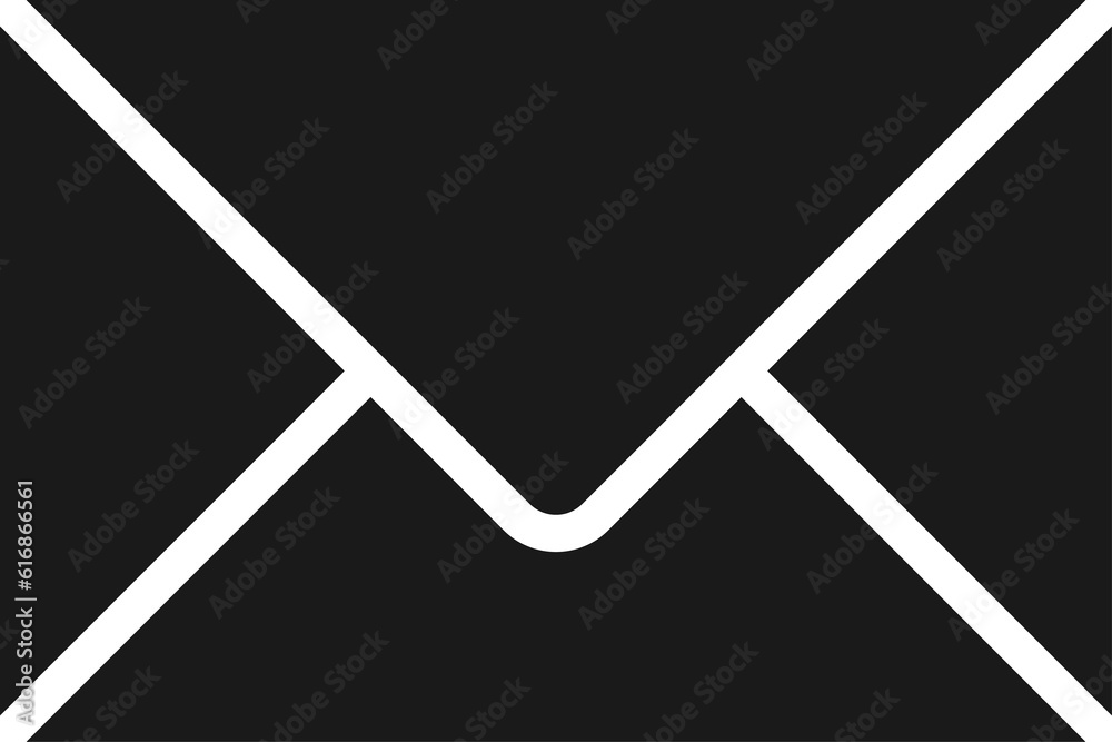 Email envelope icon illustration for graphic design, logo, website, social media, mobile app, ui Email envelope icon illustration for graphic design, logo, website, social media, mobile app, ui