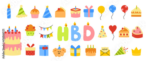 Cute Birthday Element 1