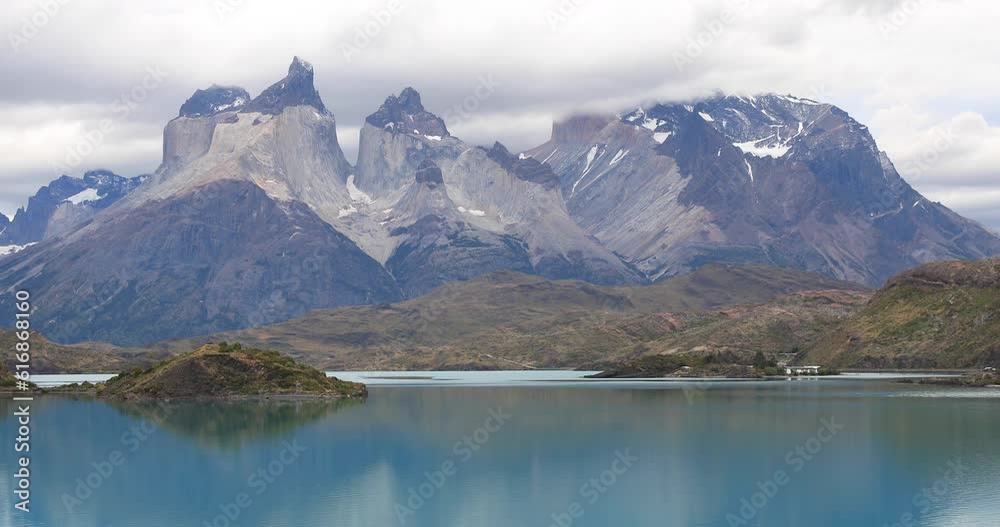 The Cuernos del Paine in Torres del Paine national park, Patagonia, Chile