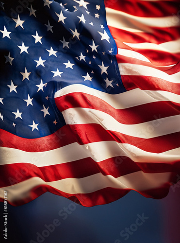 American flag, independence day 4th of july, patriotism USA for background