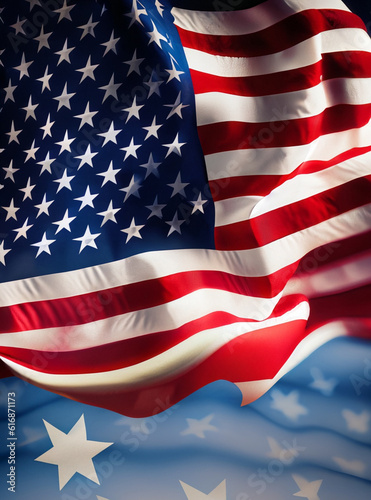 American flag, independence day 4th of july, patriotism USA for background