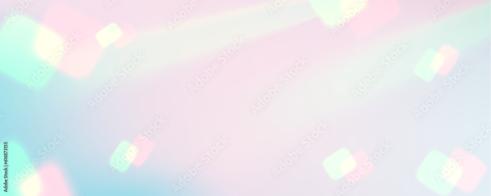 Fototapeta premium アイドルのステージの照明のようなポップなキラキラプリズムライトの背景