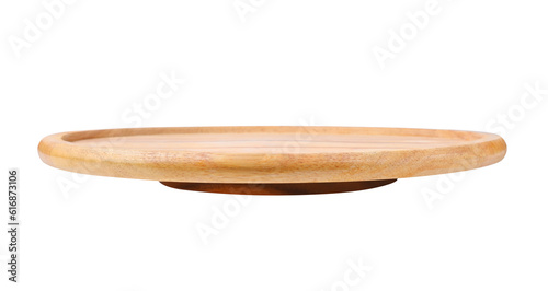 Board, Wooden plate or round wooden board on transparent png