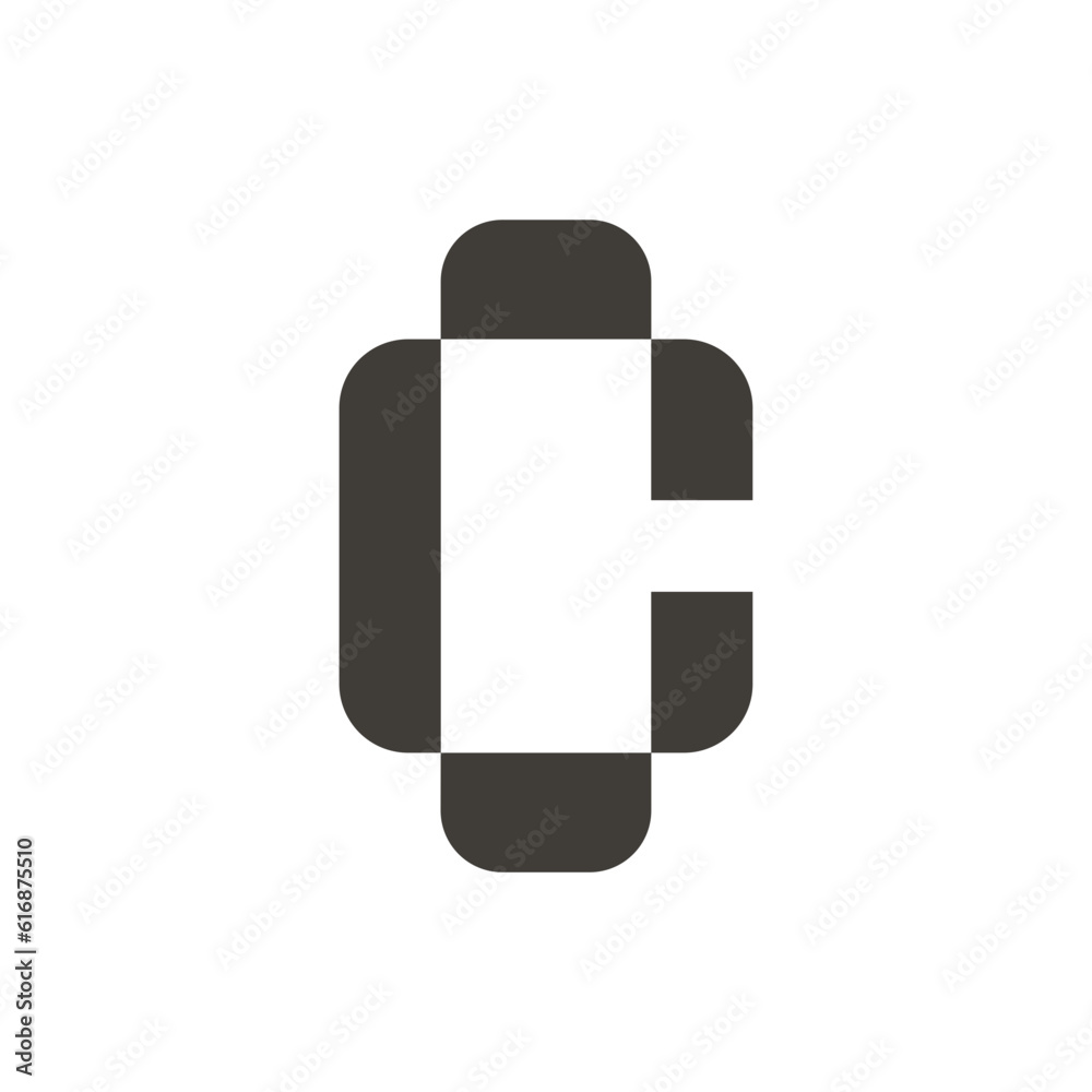 C logo. Monogram design vector logo. Monogram initial letter mark C logo design C logo. Monogram design vector logo. Monogram initial letter mark C logo design