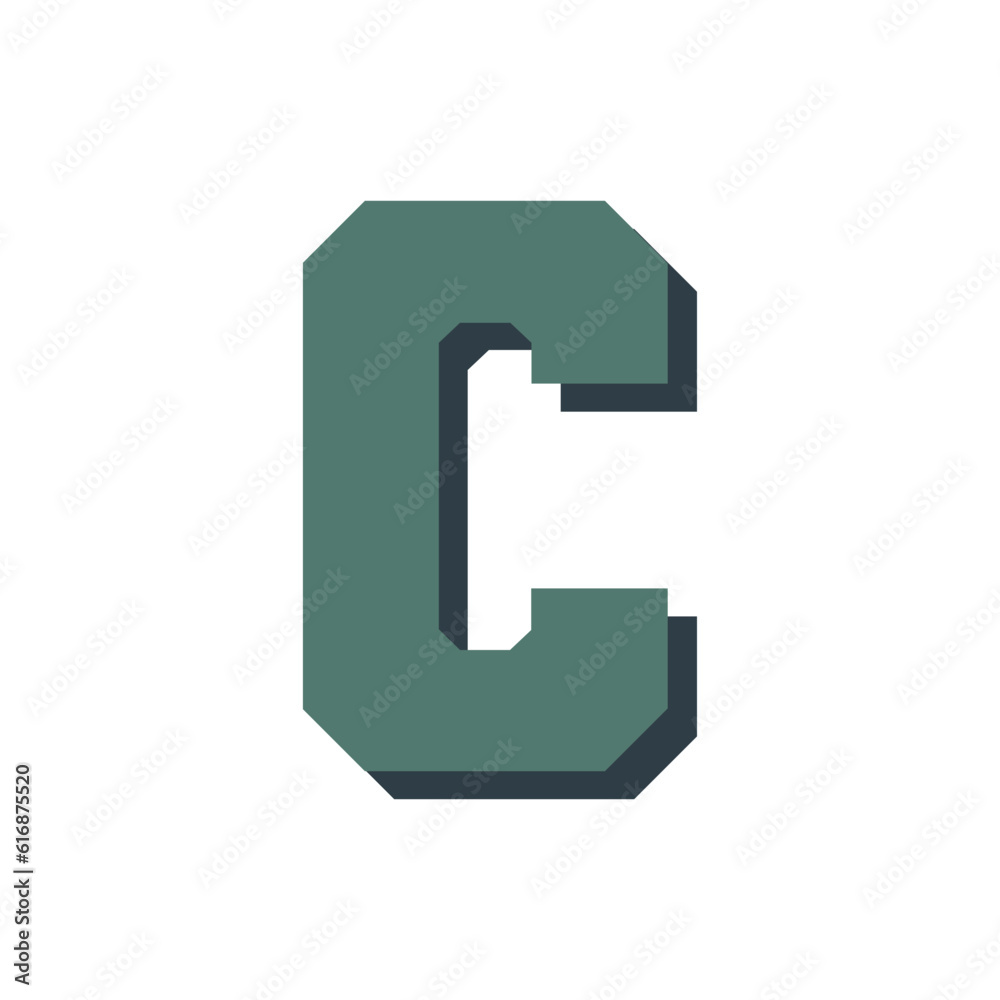 C logo. Monogram design vector logo. Monogram initial letter mark C logo design C logo. Monogram design vector logo. Monogram initial letter mark C logo design