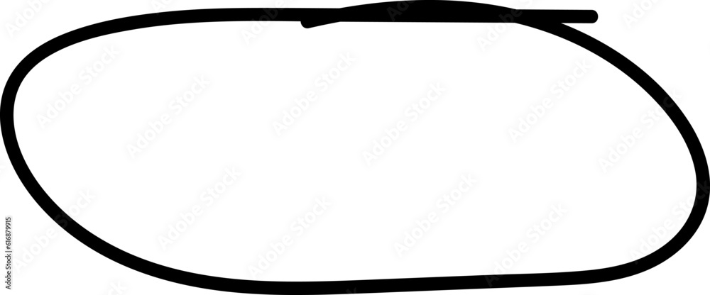 Hand drawn ovals and circles. Circle frames. Ellipses in doodle style. Vector illustration isolated on transparent background. Hand drawn ovals and circles. Circle frames. Ellipses in doodle style. Vector illustration isolated on transparent background.