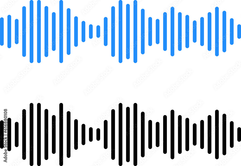 Voice message icon - audio message. Modern flat with voice chat vector image Voice message icon - audio message. Modern flat with voice chat vector image