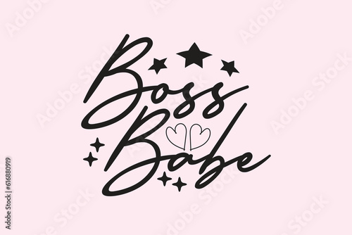 Boss Babe Svg Sublimation Design, Digital Download, shirt, mug, Cricut Svg, Silhouette Svg, svg, dxf, eps, png. Funny Quotes | Typography Design | T-shirt Design