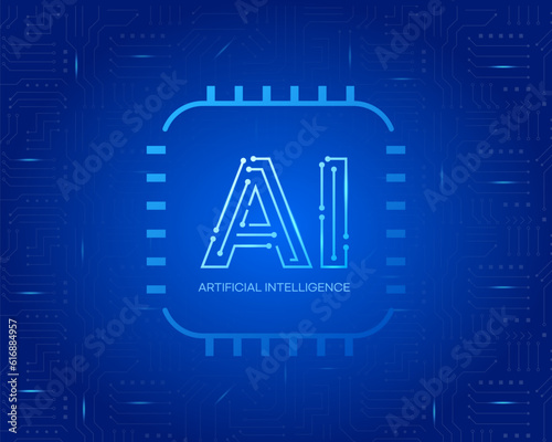 Virtual Technology Artificial Intelligence Geometry