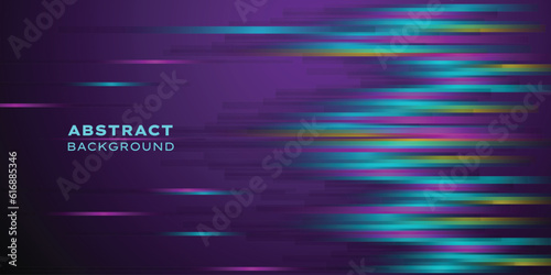 abstract background with glowing lines.Digital technology background for multimedia , banner, cover.