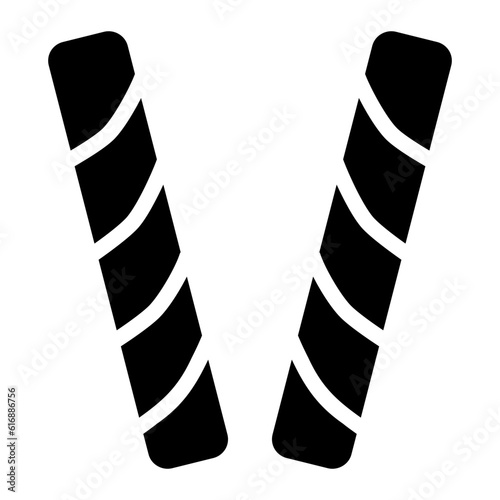 wafer glyph icon