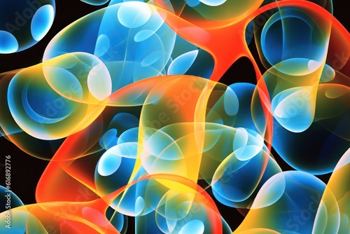 Colorful Abstract Bubbles 