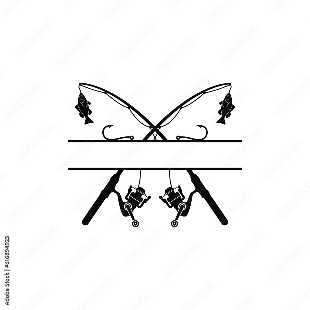 fishing rod icon fishing rod icon