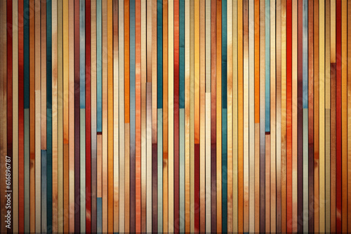 Abstract geometric Vertical stripes background. Wrapping paper. Print for interior design and fabric. AI generated.