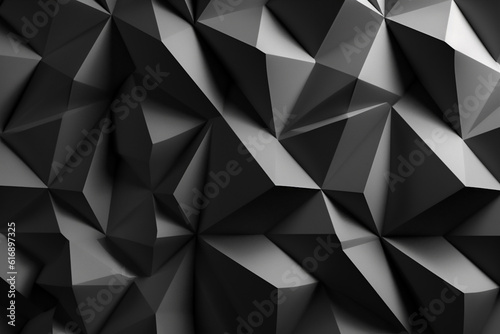 Textured wallpaper background with a 3d geometric parts. AI generated