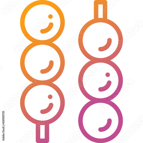dango gradient line icon