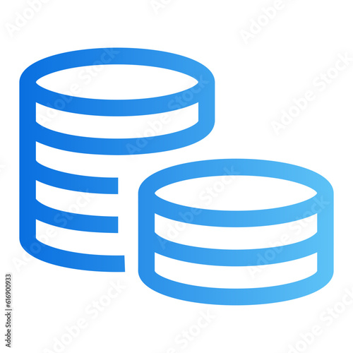 coins gradient icon