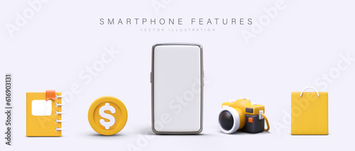 Applications in smartphone. Control over personal data, safe use. Saving important information. Remote financial management. Purchases, photos, notes. Features of model, recommended updates