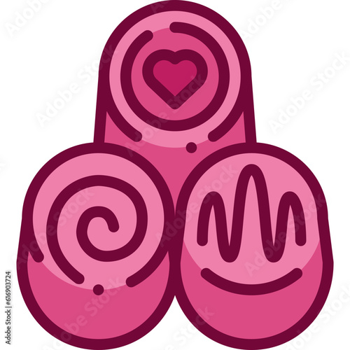 truffle two tone icon
