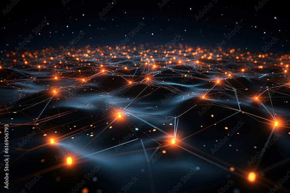 Modern Responsive Particles Network Background Modern Responsive Particles Network Background